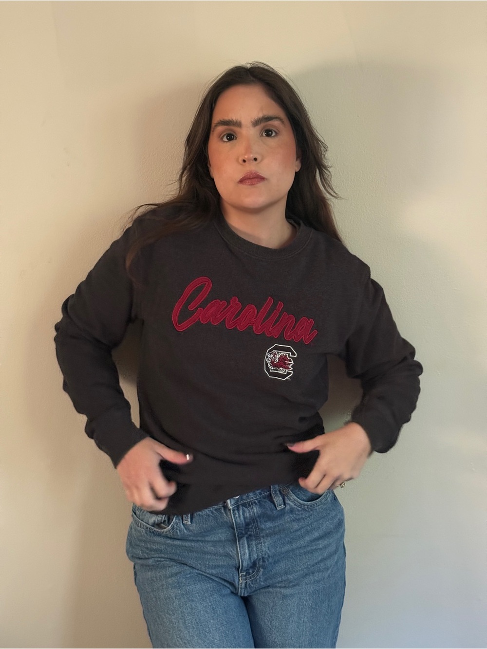 Champion South Carolina Gamecocks Grey Sweatshirt